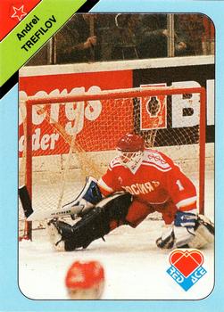 1992 Red Ace Russian Hockey Stars #4 Andrei Trefilov Front