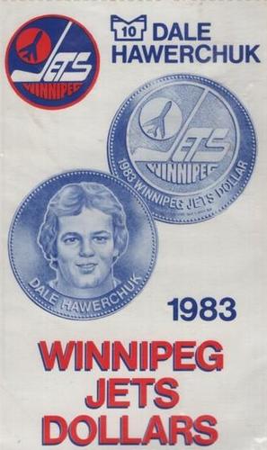 1983 Winnipeg Jets Dollars #H7 Dale Hawerchuk Front