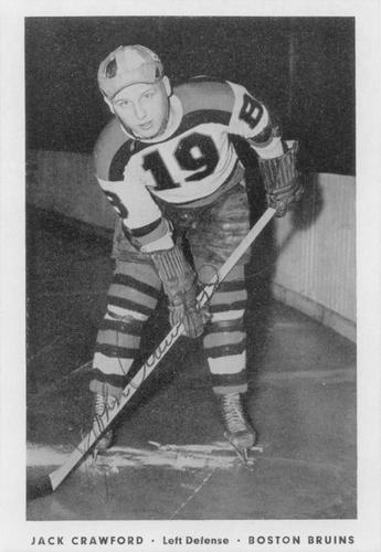 1938-39 Larus & Brothers Boston Bruins Photos #NNO Jack Crawford Front