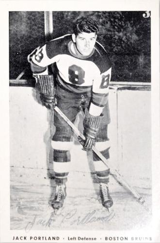 1938-39 Larus & Brothers Boston Bruins Photos #NNO Jack Portland Front