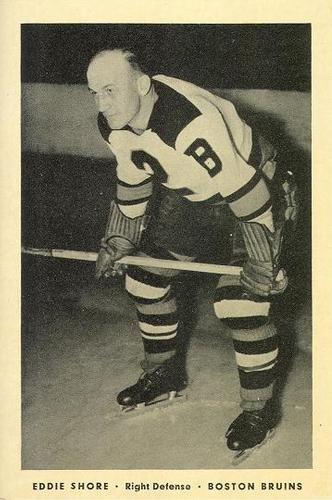 1938-39 Larus & Brothers Boston Bruins Photos #NNO Eddie Shore Front
