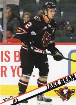 2016-17 Calgary Hitmen (WHL) #1 Jake Bean Front