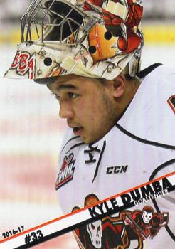 2016-17 Calgary Hitmen (WHL) #5 Kyle Dumba Front