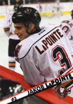 2016-17 Calgary Hitmen (WHL) #14 Jakob LaPointe Front