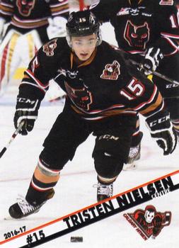 2016-17 Calgary Hitmen (WHL) #19 Tristen Nielsen Front