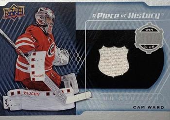 2017-18 Upper Deck - A Piece of History 300 Win Club #300-CW Cam Ward Front