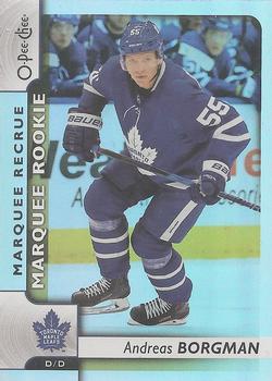2017-18 Upper Deck - 2017-18 O-Pee-Chee Update Rainbow Foil #615 Andreas Borgman Front
