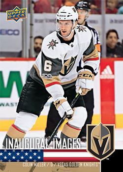 2017-18 Upper Deck Vegas Golden Knights Inaugural Season Inaugural Images #LV-3 Colin Miller Front