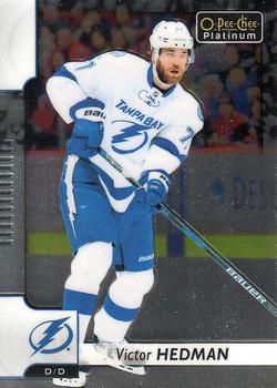 2017-18 O-Pee-Chee Platinum #35 Victor Hedman Front
