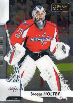 2017-18 O-Pee-Chee Platinum #89 Braden Holtby Front