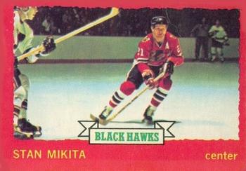 1973-74 O-Pee-Chee - Light Backs #6 Stan Mikita Front