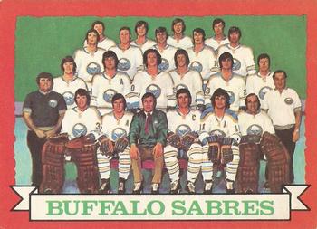 1973-74 O-Pee-Chee - Light Backs #94 Sabres Team Front