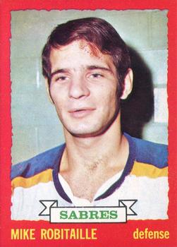 1973-74 O-Pee-Chee - Light Backs #121 Mike Robitaille Front