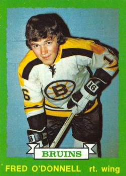 1973-74 O-Pee-Chee - Light Backs #223 Fred O'Donnell Front