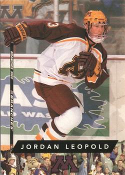 1999-00 Minnesota Golden Gophers (NCAA) #NNO Jordan Leopold Front