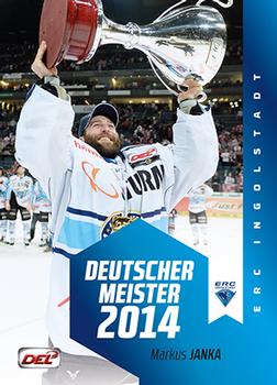 2014-15 Playercards Premium Serie 2 (DEL) - Meisterset #MS02 Markus Janka Front