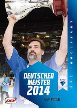 2014-15 Playercards Premium Serie 2 (DEL) - Meisterset #MS12 Tyler Bouck Front