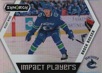 2017-18 Upper Deck Synergy - Impact Players #IP-9 Brock Boeser Front