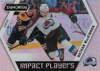 2017-18 Upper Deck Synergy - Impact Players #IP-26 Nathan MacKinnon Front