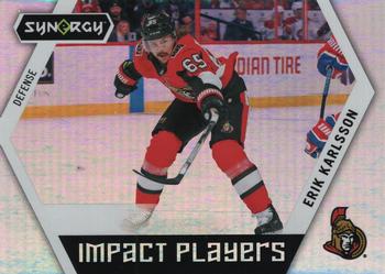2017-18 Upper Deck Synergy - Impact Players #IP-30 Erik Karlsson Front