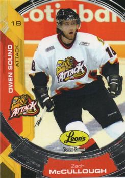 2006-07 Extreme Owen Sound Attack (OHL) #14 Zach McCullough Front