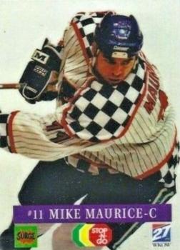 1998-99 Roox Madison Monsters (UHL) #8 Mike Maurice Front