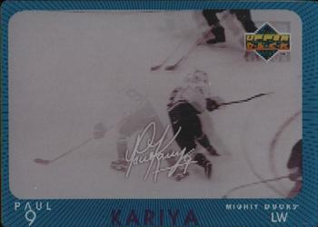 1997-98 Upper Deck Diamond Vision - Signature Moves #S6 Paul Kariya Front