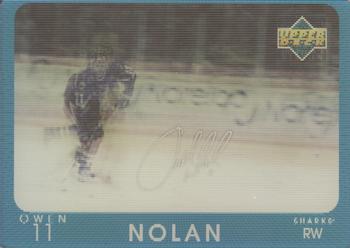 1997-98 Upper Deck Diamond Vision - Signature Moves #S13 Owen Nolan Front