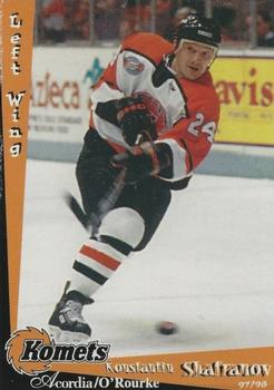 1997-98 Fort Wayne Komets (IHL) #14 Konstantin Shafronov Front