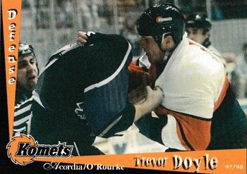 1997-98 Fort Wayne Komets (IHL) #18 Trevor Doyle Front