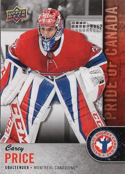2018 Upper Deck National Hockey Card Day Canada #CAN-7 Carey Price Front