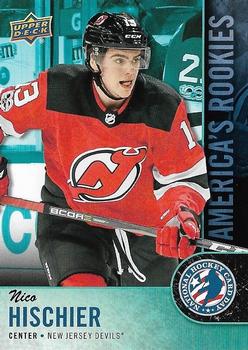 2018 Upper Deck National Hockey Card Day USA #USA-1 Nico Hischier Front