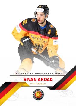 2017-18 Playercards (DEL) - DEB #DEL-NM02 Sinan Akdag Front
