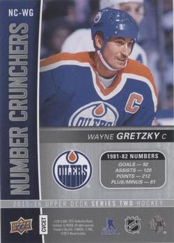 2015-16 Upper Deck - Number Crunchers #NC-WG Wayne Gretzky Back