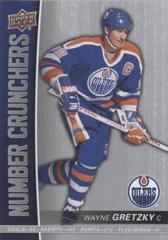 2015-16 Upper Deck - Number Crunchers #NC-WG Wayne Gretzky Front