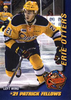 2016-17 Choice Erie Otters (OHL) #6 Patrick Fellows Front