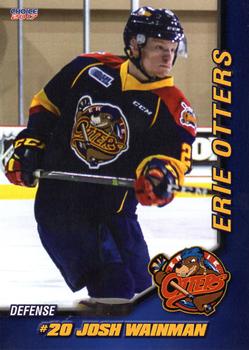 2016-17 Choice Erie Otters (OHL) #24 Josh Wainman Front