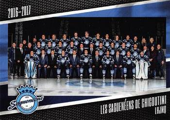 2016-17 Chicoutimi Sagueneens (QMJHL) #1 Chicoutimi Sagueneens Front