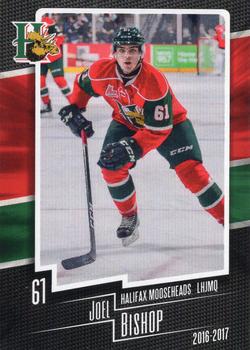 2016-17 Halifax Mooseheads (QMJHL) #4 Joel Bishop Front