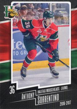 2016-17 Halifax Mooseheads (QMJHL) #8 Anthony Sorrentino Front