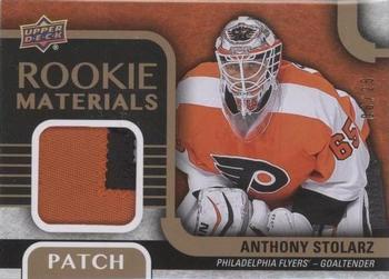 2015-16 Upper Deck - Rookie Materials Patches #RM-AS Anthony Stolarz Front