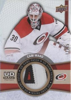 2015-16 Upper Deck - UD Game Patches (Series Two) #GJ-CW Cam Ward Front
