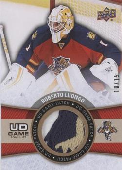 2015-16 Upper Deck - UD Game Patches (Series Two) #GJ-RL Roberto Luongo Front