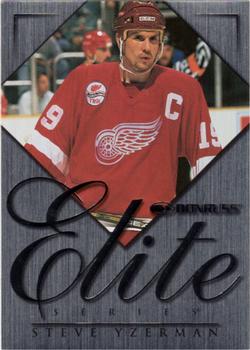 1998-99 Donruss Elite Promo #15 Steve Yzerman Front