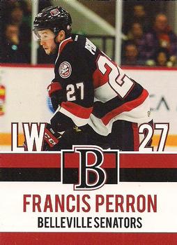 2017-18 Belleville Senators (AHL) #5 Francis Perron Front