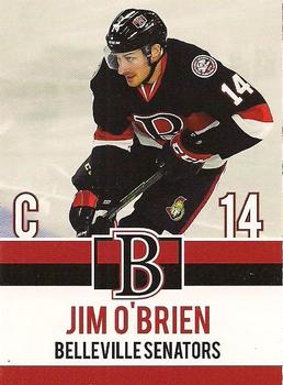 2017-18 Belleville Senators (AHL) #6 Jim O'Brien Front