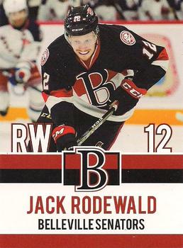 2017-18 Belleville Senators (AHL) #17 Jack Rodewald Front