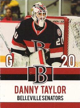 2017-18 Belleville Senators (AHL) #18 Danny Taylor Front