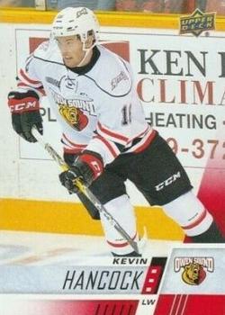 2017-18 Upper Deck CHL - Red Bordered #205 Kevin Hancock Front