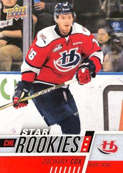 2017-18 Upper Deck CHL - Red Bordered #328 Zach Cox Front